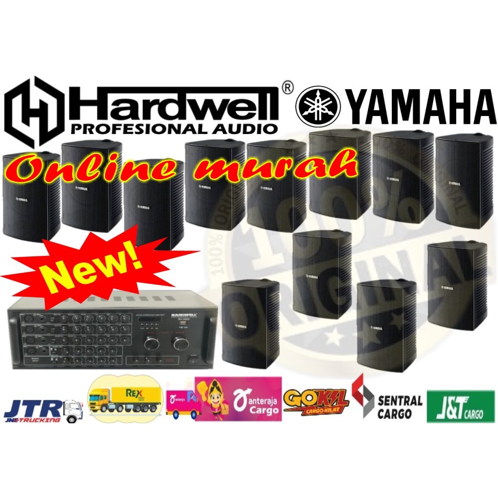 paket sound system cafe restoran yamaha vs6 12bh hardwell rv3000