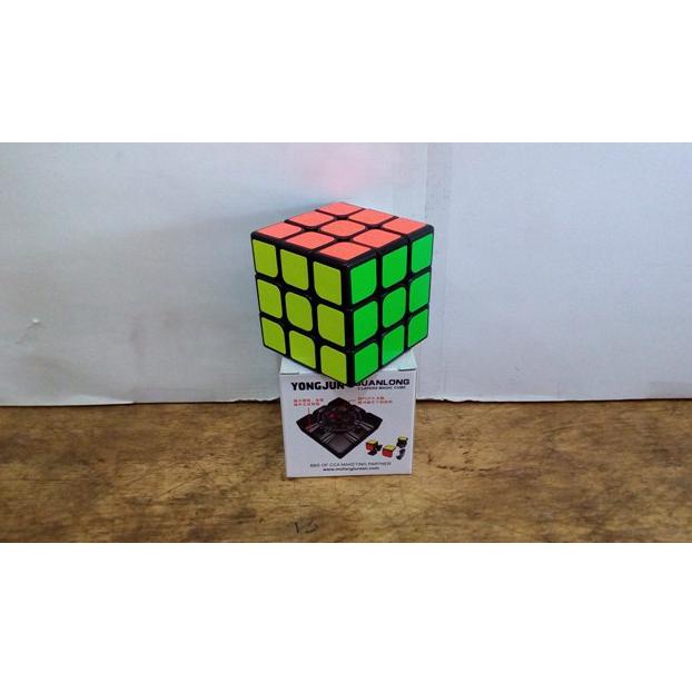 ㆊ Rubik 3x3 Base Hitam Original Asli YongJun Toys Harga Murah LANGSUNG CHECKOUT 3279 ♛