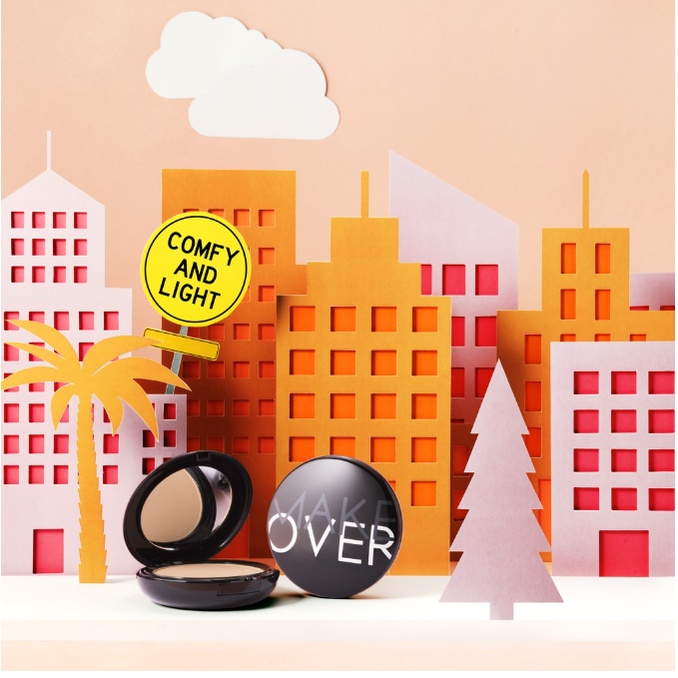 MAKE OVER Perfect Cover TWC / Bedak Padat