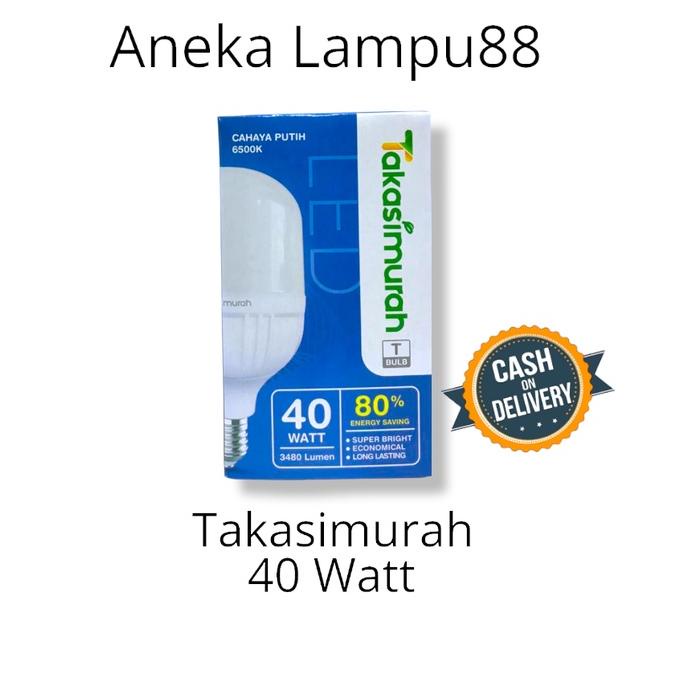 CODE4a4Zo--LAMPU BOHLAM LED 40 WATT JUMBO / LAMPU LED 40 WATT TAKASIMURAH / BOHLAM LED 40WATT