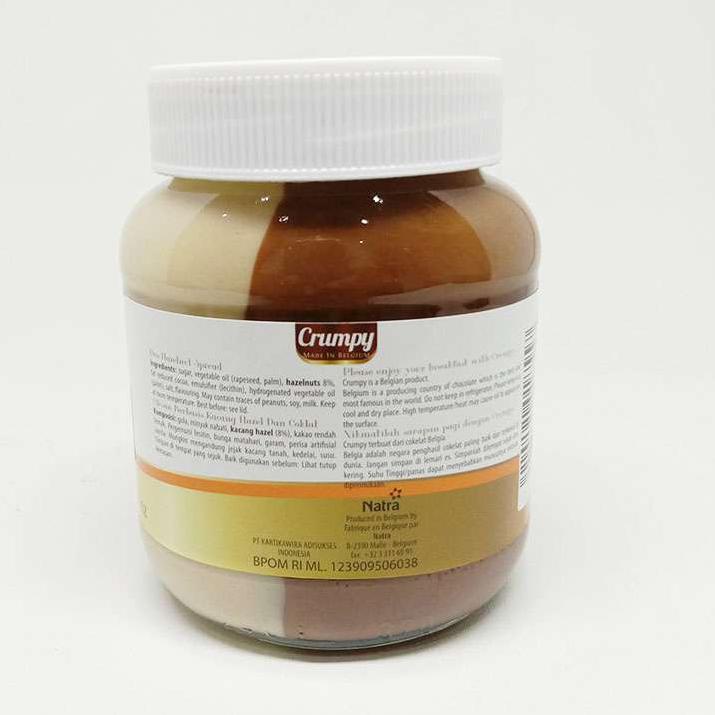 

Terbaru 10.10 CRUMPY DUO HAZELNUT SPREAD 400g serbuuu !