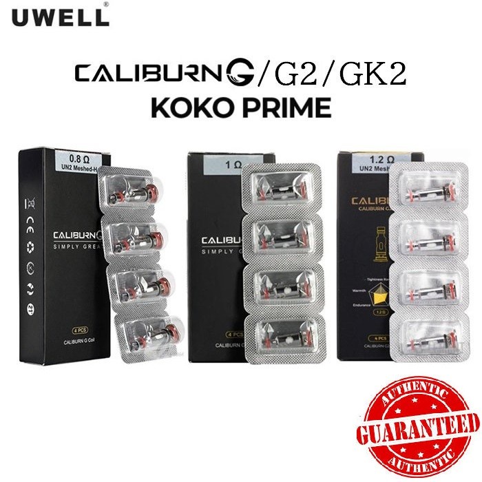 COIL UWELL CALIBURN G G2 GK2 POD KIT ORIGINAL