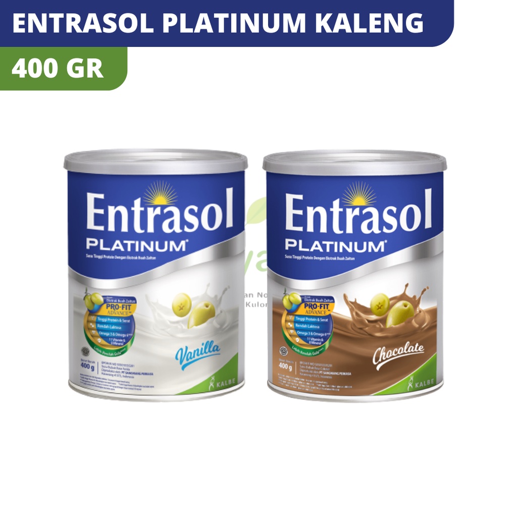 

ENTRASOL PLATINUM KALENG 400GR