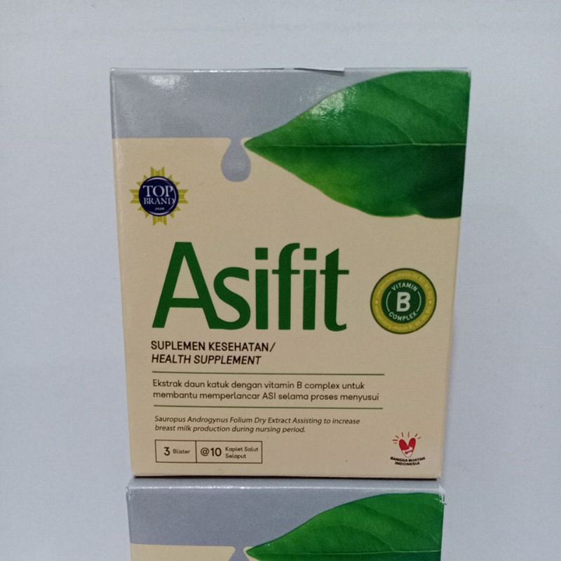 Asifit Pelancar Asi Booster Ekstrak Daun Katuk Dan Vitamin B Untuk Ibu Menyusui