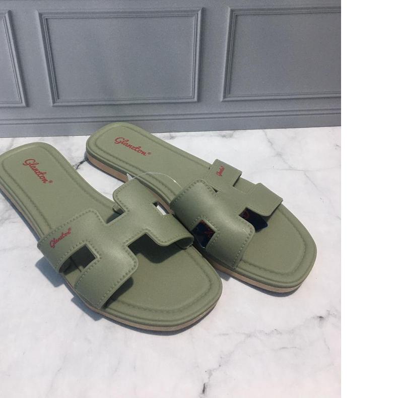 EXCLUSIVEL1838JPS IMPORT Glanzton Sandal Selop Wanita / Sandal Jelly Shoes Wanita Ukuran 37-41|SQ6