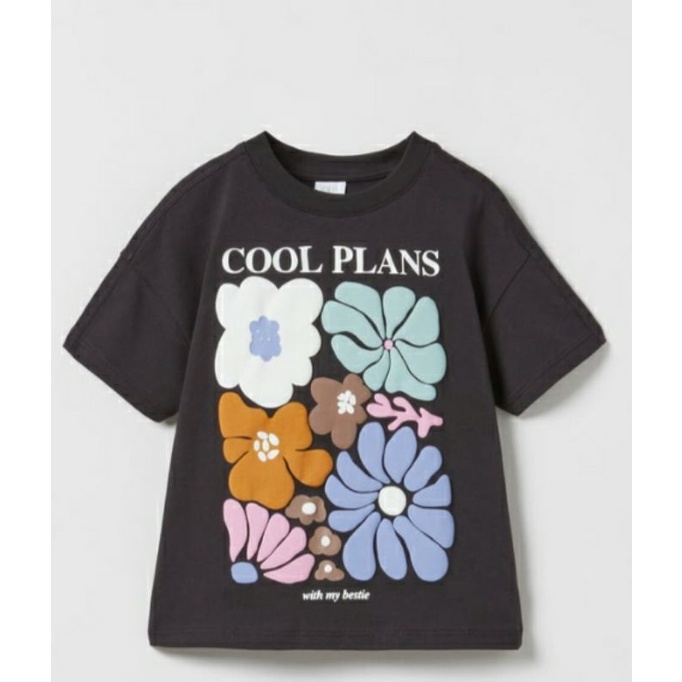 Jastip T-Shirt Kids Zara/Kaos Anak Perempuan Zara/T-Shirt Zara Kids