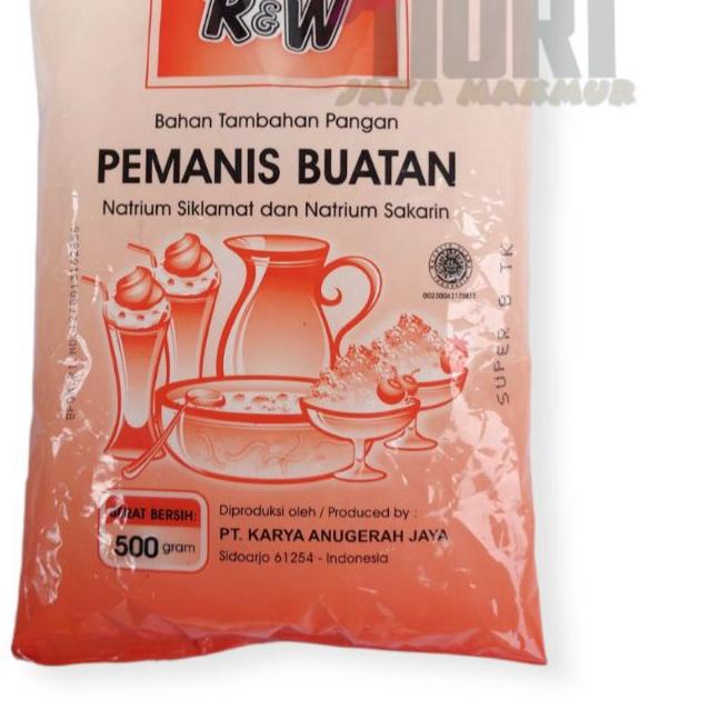 

SALE✅sari manis pemanis buatan R&W rajawali 500gram|RA2
