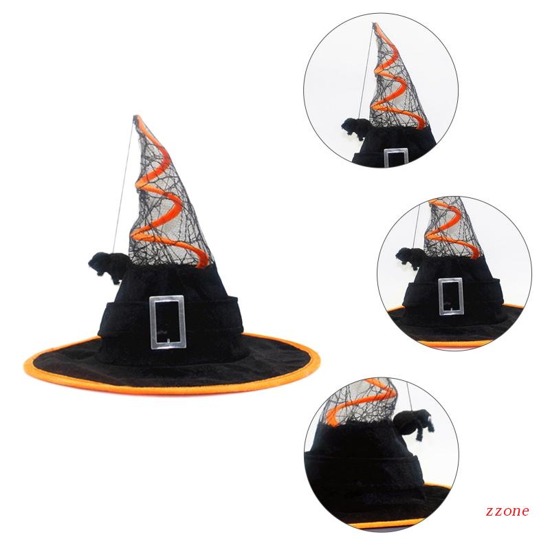 Topi Penyihir Panjang Untuk Kostum Cosplay Halloween Anak Dan Dewasa