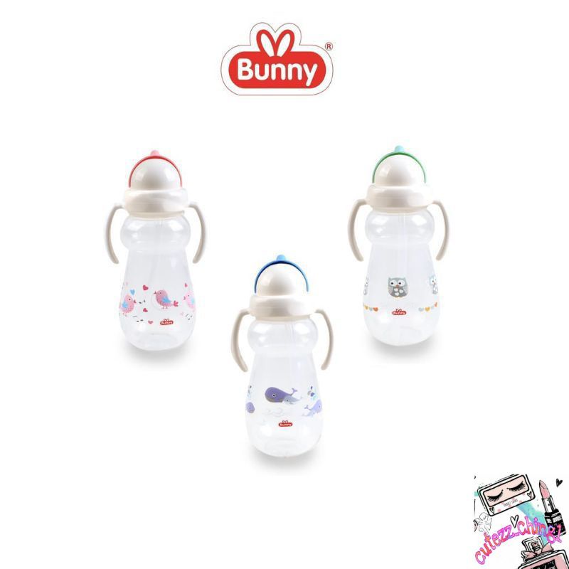 ☃cutezz_ching1☃Lusty Bunny Training Cup 2 Handle | Straw Sipper Cup |