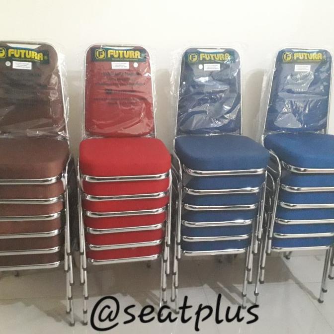 ada Kursi Susun FUTURA ASLI Kursi Kantor Kursi Pesta Kursi Gereja FTR 405 ready