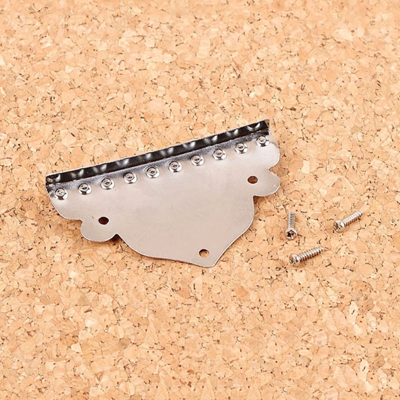 Tailpiece Pengganti Ukuran 3.6x2.4 Inch Dengan Sekrup Mounting 10 Senar Untuk Mandolin