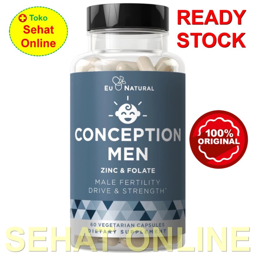 EU Natural Conception Men Fertility Vitamins 60 Vcaps