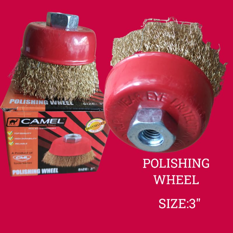 SIKAT MANGKOK/POLISHING WHEEL