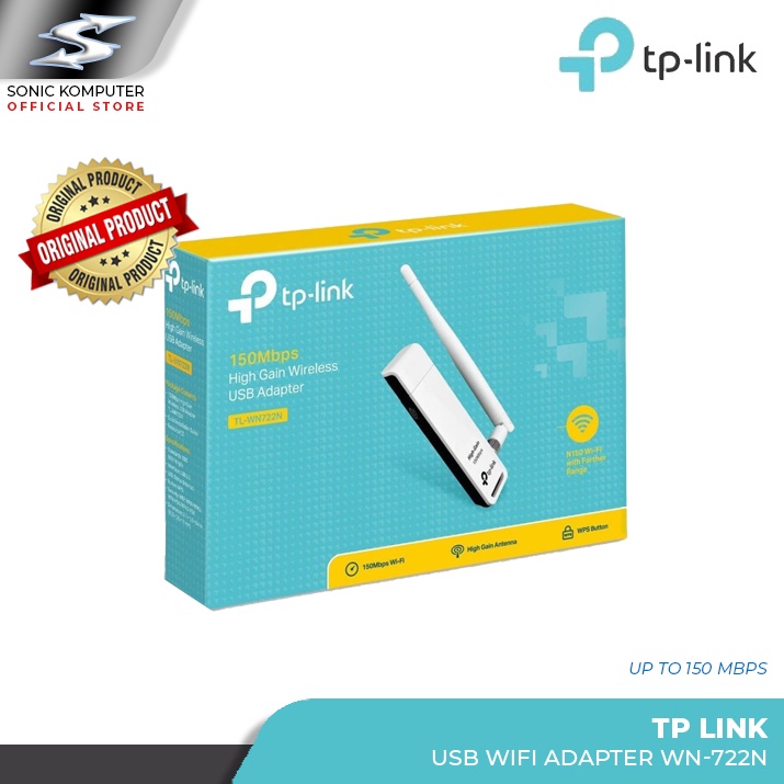 USB Wifi Adapter TP LINK TL WN722N 150Mbps Wireless TP-LINK TL-WN722N