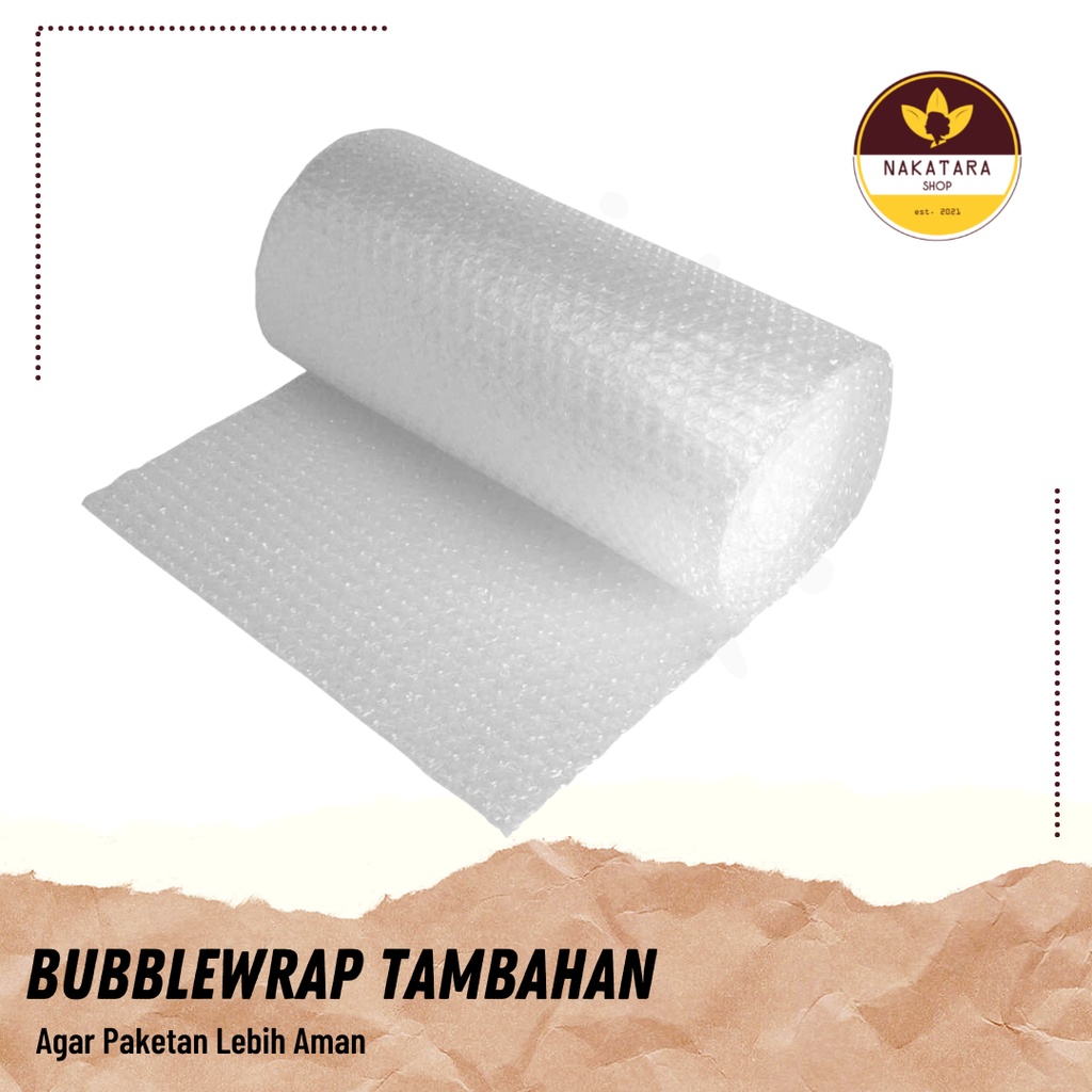 

BUBBLEWRAP TAMBAHAN (UNTUK PACKING SUPAYA AMAN)