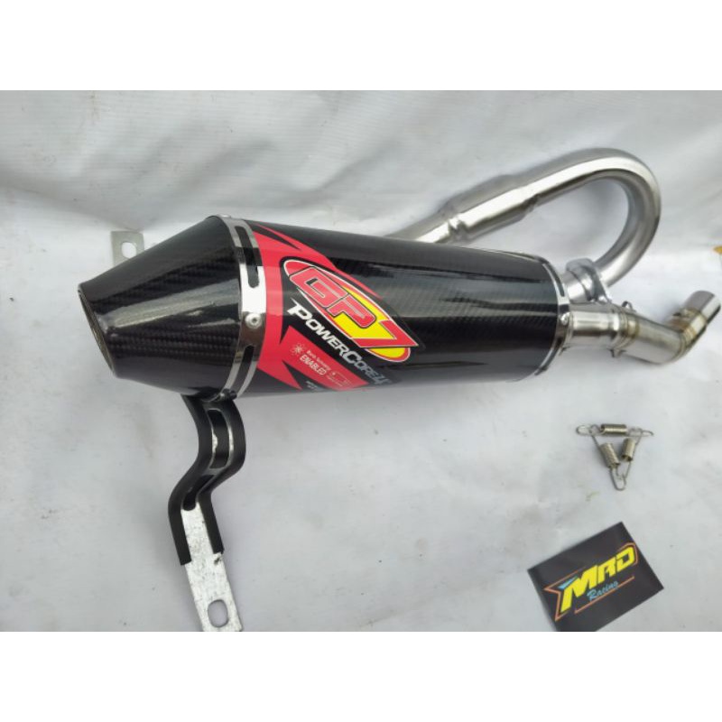 KNALPOT GP7 POWERCORE4 CARBON CRF KLX DTRACKER WR155