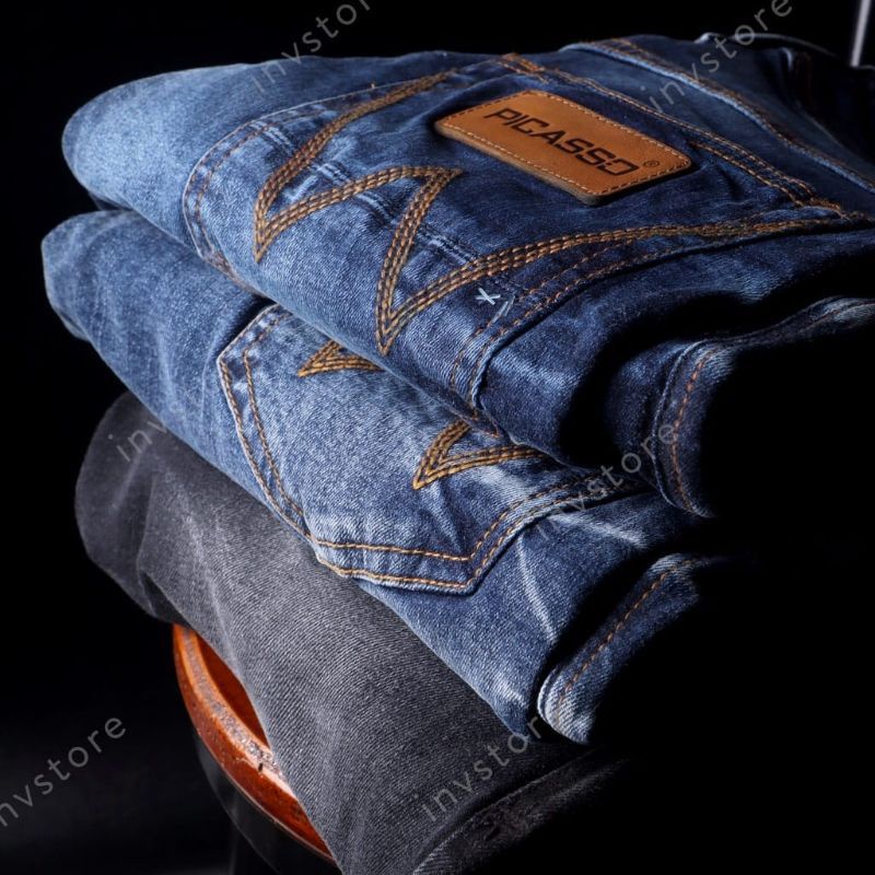 CELANA JEANS PICASSO IMPORT ORIGINAL MODEL SILM FIT