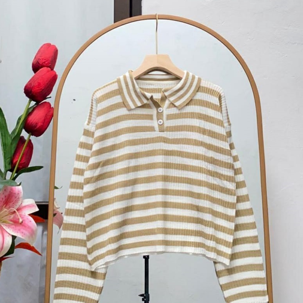 Janitra Stripe Knitted -AC