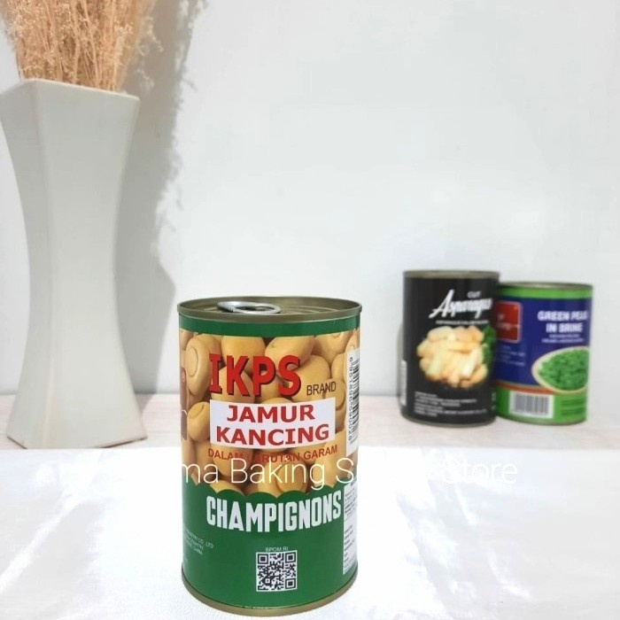 

IKPS Jamur Kancing Kaleng IKPS Whole Mushrooms Champignons