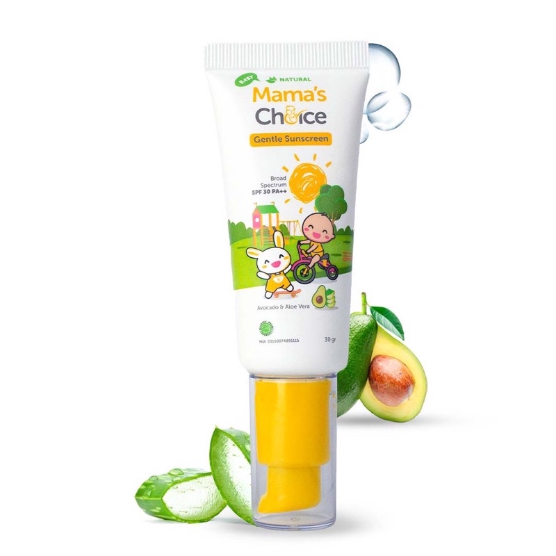 Sunscreen Bayi SPF30++ - Baby Gentle Sunscreen Mama's Choice (Baby Sunscreen Face and Body) n