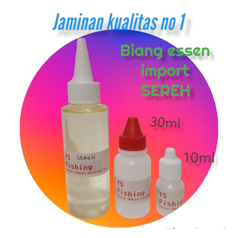 Essen mancing Biangan aroma "SEREH" IMPORT