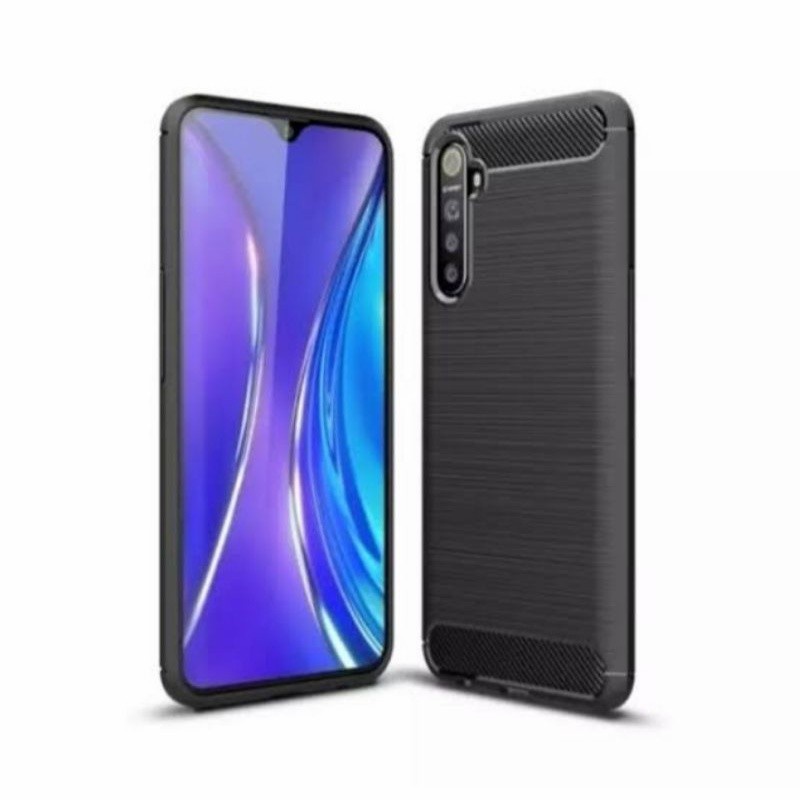 CASE SLIM FIT CARBON IPAKY OPPO RENO 3 / OPPO A91 SOFTCASE - GA