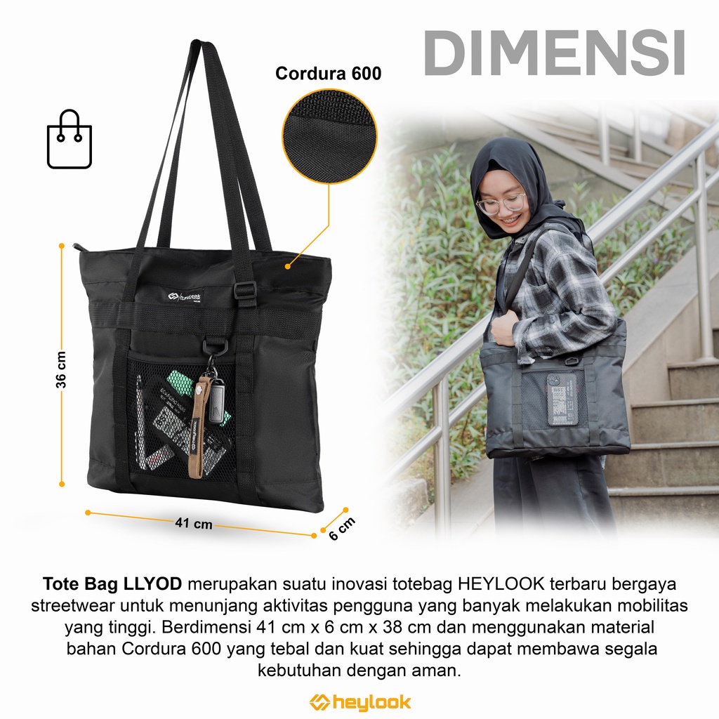 Tas Totebag Hitam Polos Trendy Tas Totebag Original Distro Branded Premium Tas Sekolah Kuliah Remaja Dewasa Casual Simple