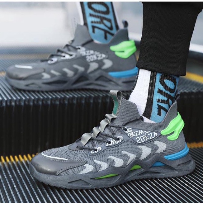 TBIG [COD] Sepatu Sneakers Pria ZMSHOES Sepatu Import Murah Pria Sekolah Kuliah Kerja
