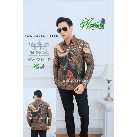 KEMEJA BATIK SOLO ADIMUKTI BHAJIKAMA BRATAJAYA JOGLO KAWIJAYAN KATRESNAN HIJAU UNGU COKLAT BATIK PRI