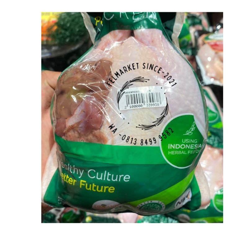 

Ayam probiotik herbal chicken utuh | pack