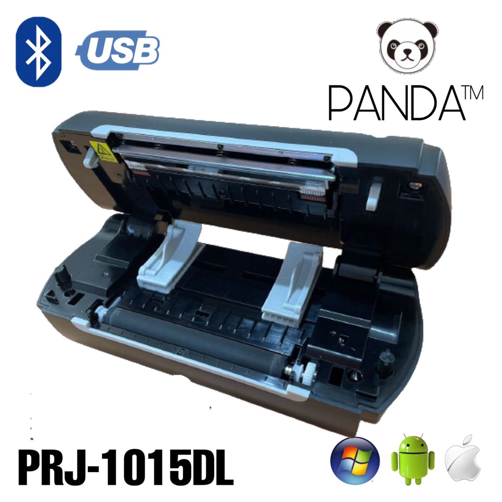 Label Thermal Printer 110mm USB Bluetooth Include Holder + Label 10x15