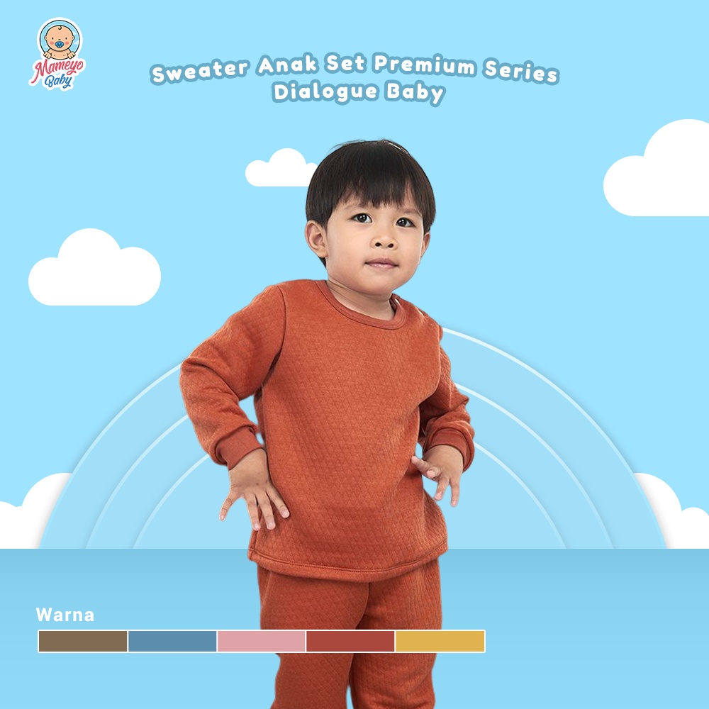 Sweater Anak Set Premium Series Dialogue Baby