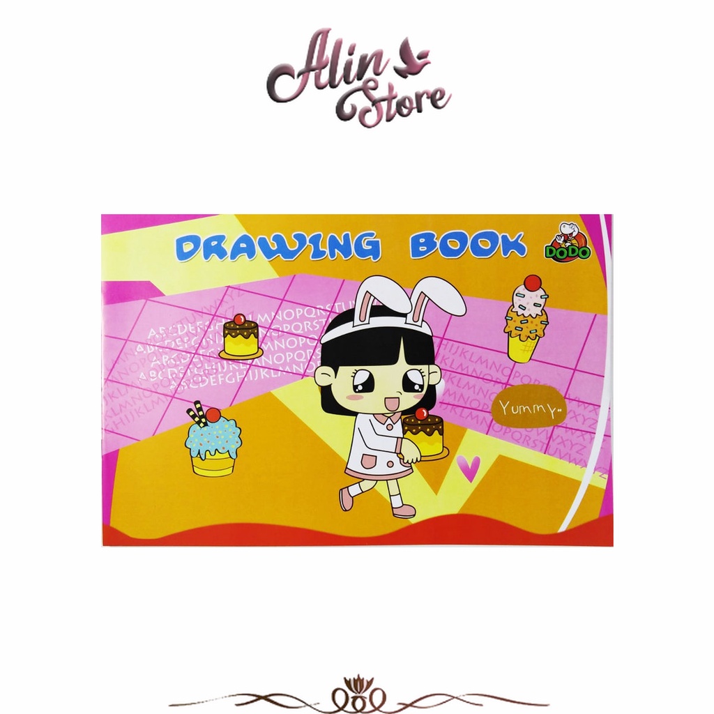 

Buku Gambar / Drawing Book Ukuran A4 Isi 10 Lembar Dodo