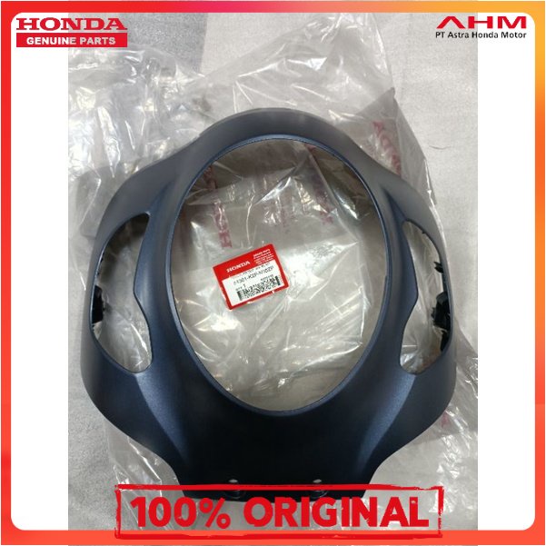 *Ori Ahm  COVER LAMPU FR TOP NEW SCOOPY FI PRESTIGE 2021 2022 BLUE BIRU DOFF 64301K2FN00ZP 64301-K2F