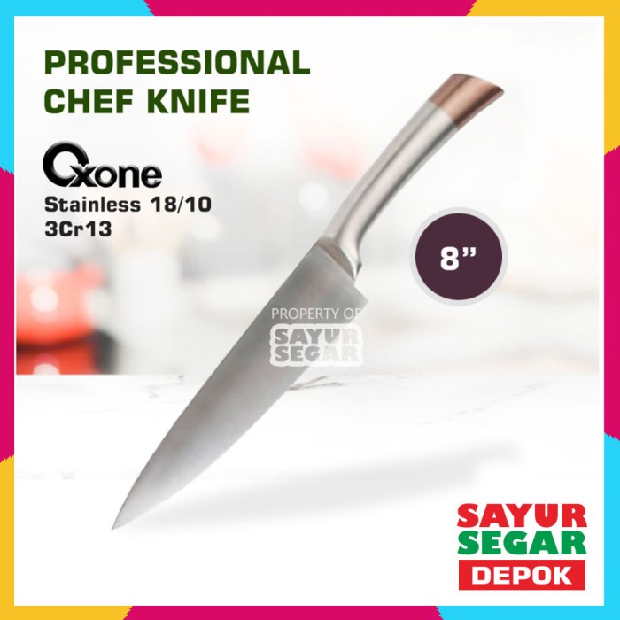

Tepung Chef Knife Oxone 6" Stainless 18/10 - Original