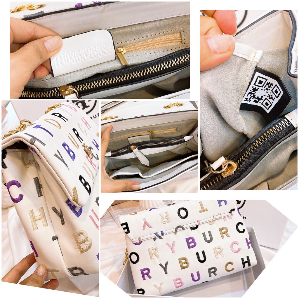 TAS SELEMPANG T*RY KIRA ALFABET SHOULDERBAG KODE SA009 + INCLUDE BOX