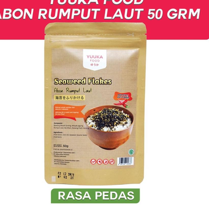

Super Hits--Abon Rumput Laut Yuuka Food Seaweed Flakes