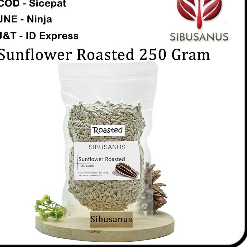 

10.10 sale Kuaci Kupas Panggang 250 Gram - Sunflower Roasted !!