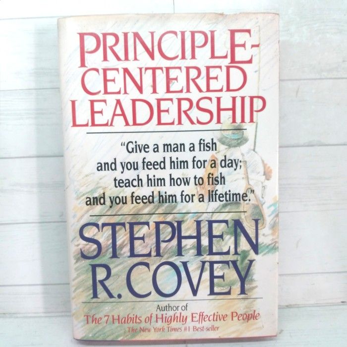 Stephen R. Covey Principle Centered Leadership HARDCOVER