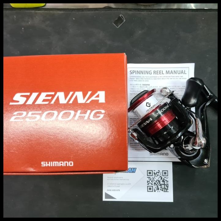 Reel Pancing Shimano Sienna 2500 Hg Fg