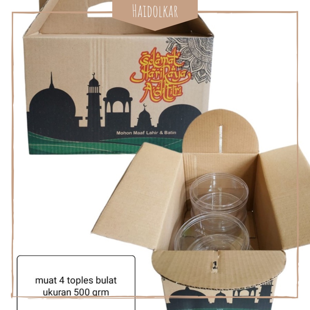 

kotak dus kue lebaran box hampers idul fitri kotak packing parsel box dus tebal