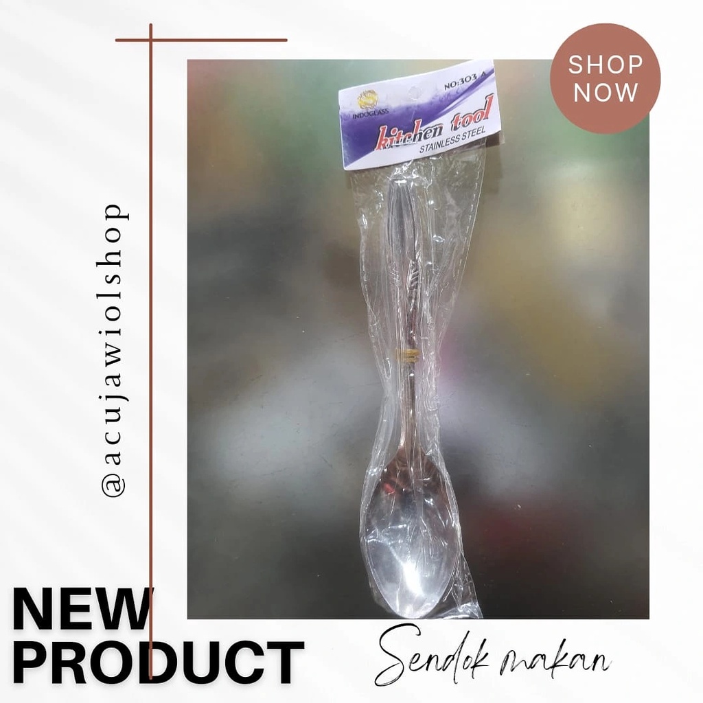 SENDOK MAKAN STAINLESS 303