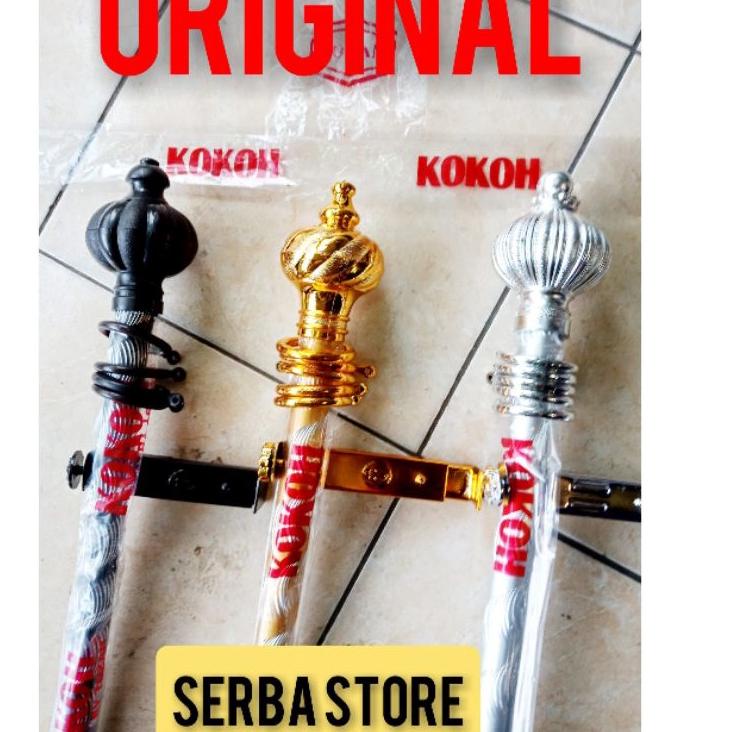 Stok Terbatas Rel Rolet Batang Gorden  Horden Full set  KOKOH by TOZAN