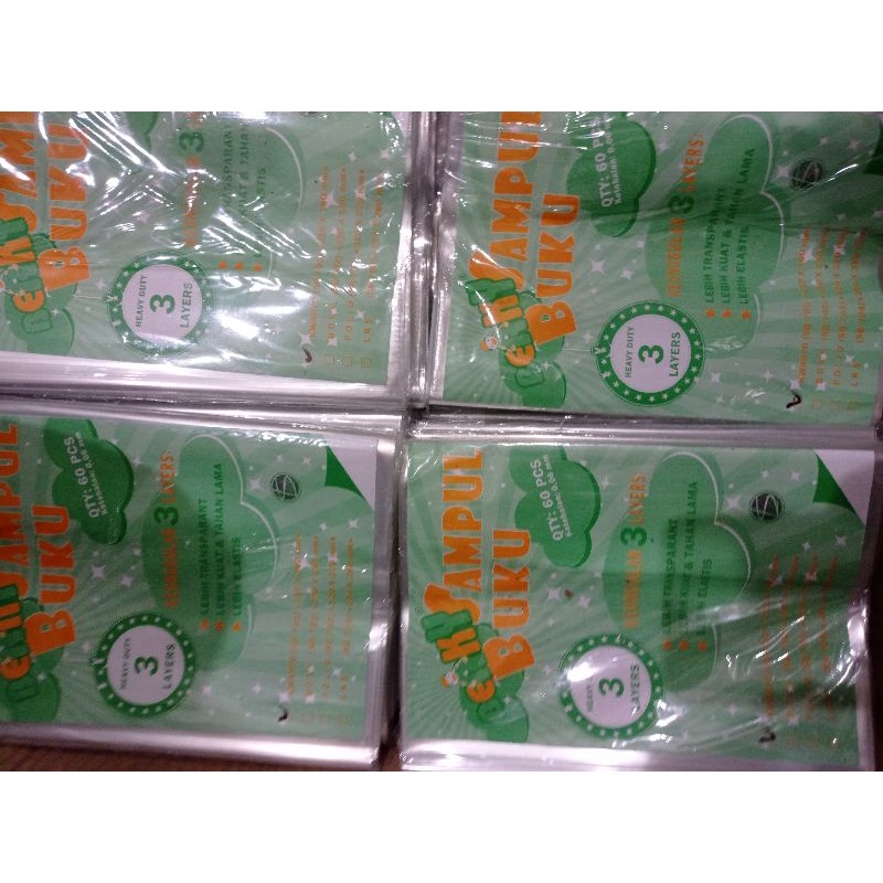 

sampul plastik ukuran qwarto/sampul plastik uda jadi ukuran buku tulis biasa ukuran 17x21/sampul ukuran boxy/sampul ukuran LKS/sampul ukuran folio