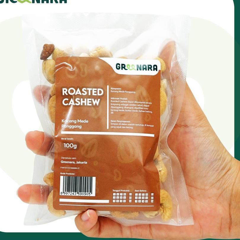 

CodeP5b5A--Roasted Cashew 100gr / Kacang Mede Panggang 100 gram