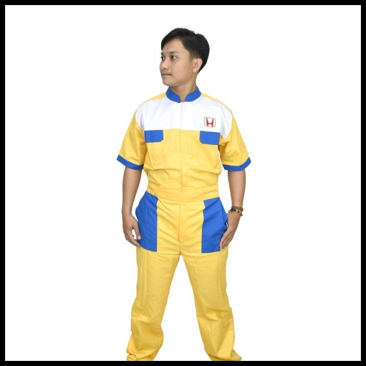 Wearpack / Baju Mekanik Bengkel Honda Mobil