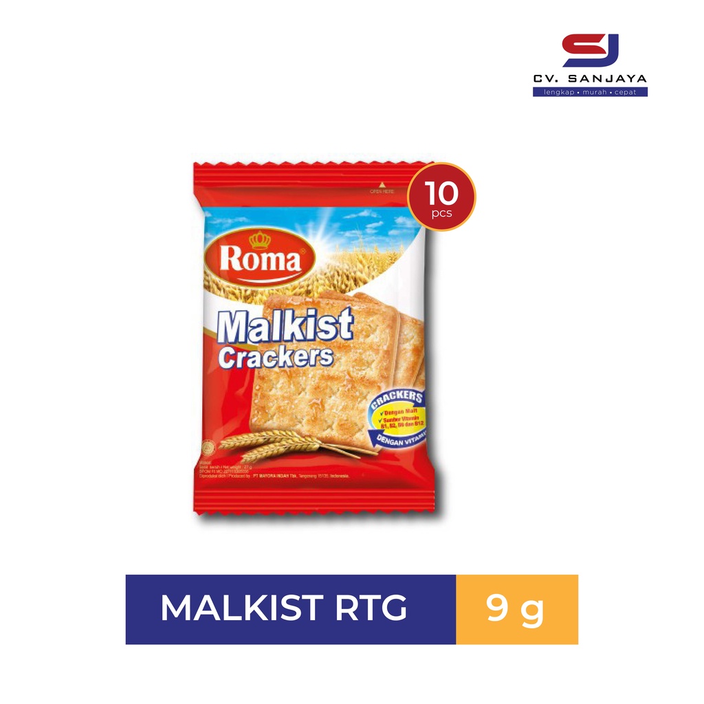 

ROMA MALKIST ISI 10 / 1 RENCENG