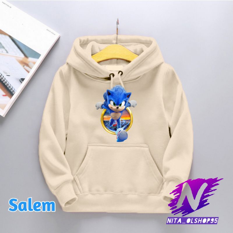 hoodie sonic movie hoodie anak sonic