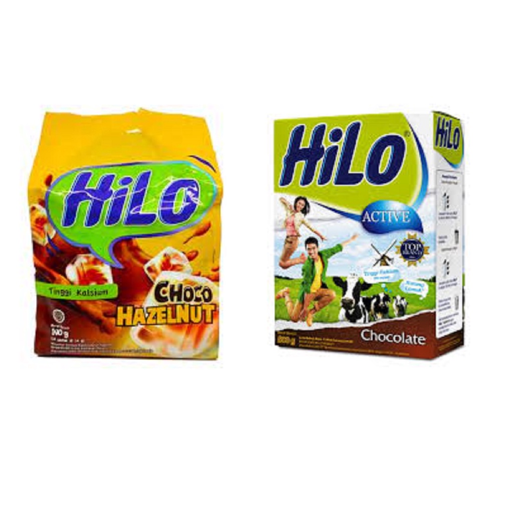 

HILO ( Choco Hazelnut 140 gram / active choco 500g ) - Susu Bubuk Kalsium Tinggi