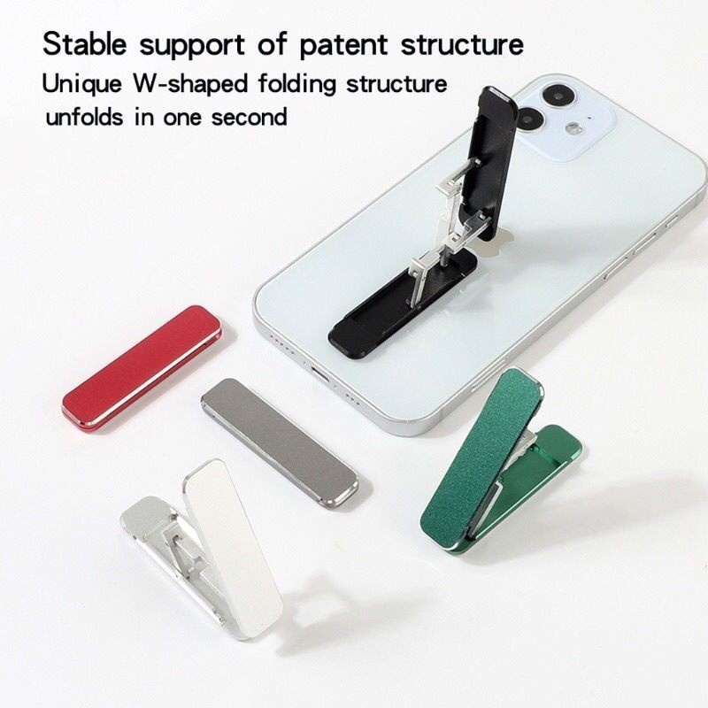 HD-56 Dudukan handphone tempel Phone Bracket Holder Stand Breket Hp Phone Tempel Lipat Mini